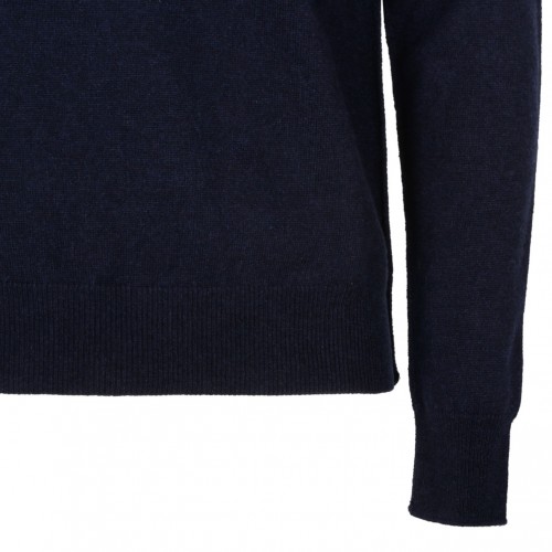 Navy Blue Cashmere Jumper