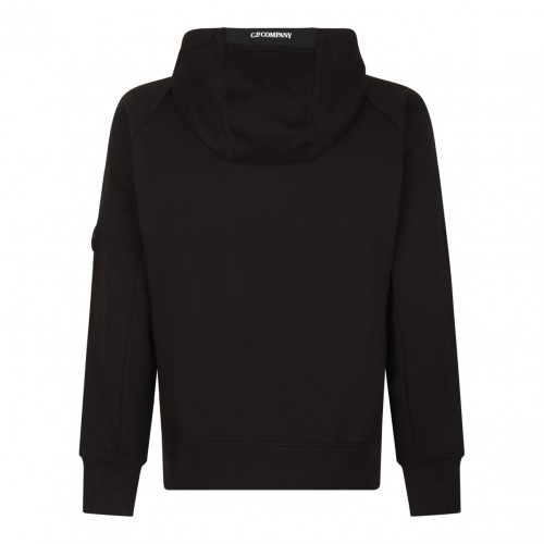 Black Lens Detailed Hoodie 2