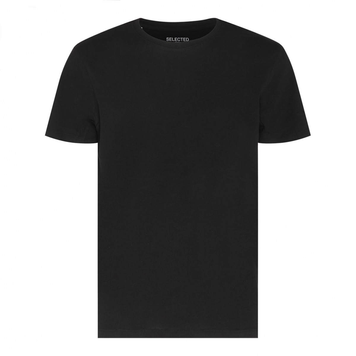 Black Cotton T-Shirt