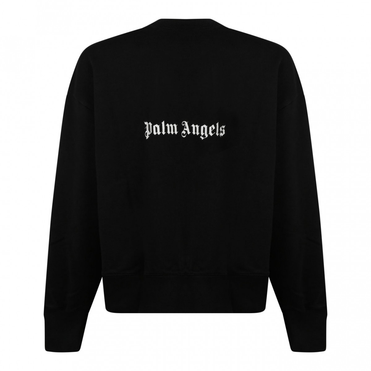 Black Logo Print Sweatshirt