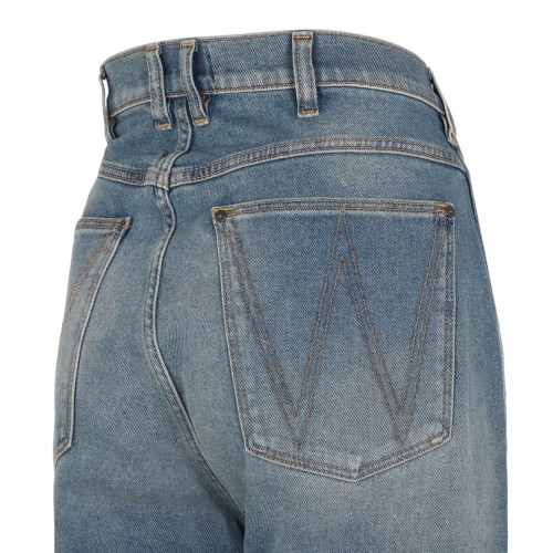 Powder Blue Denim Jeans