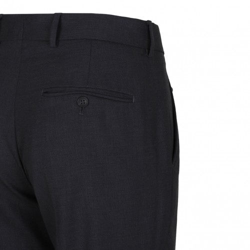 Charcoal Grey Slim Fit Trousers