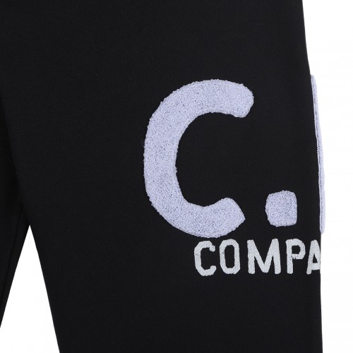 Black Logo Print Sweatpant