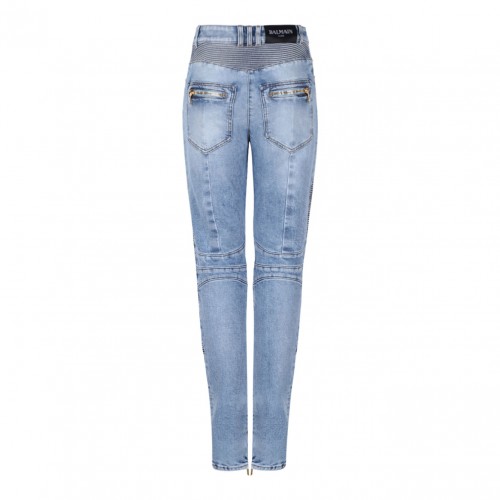 Blue Biker Jeans 2