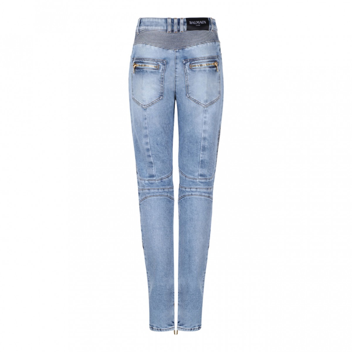 Blue Biker Jeans