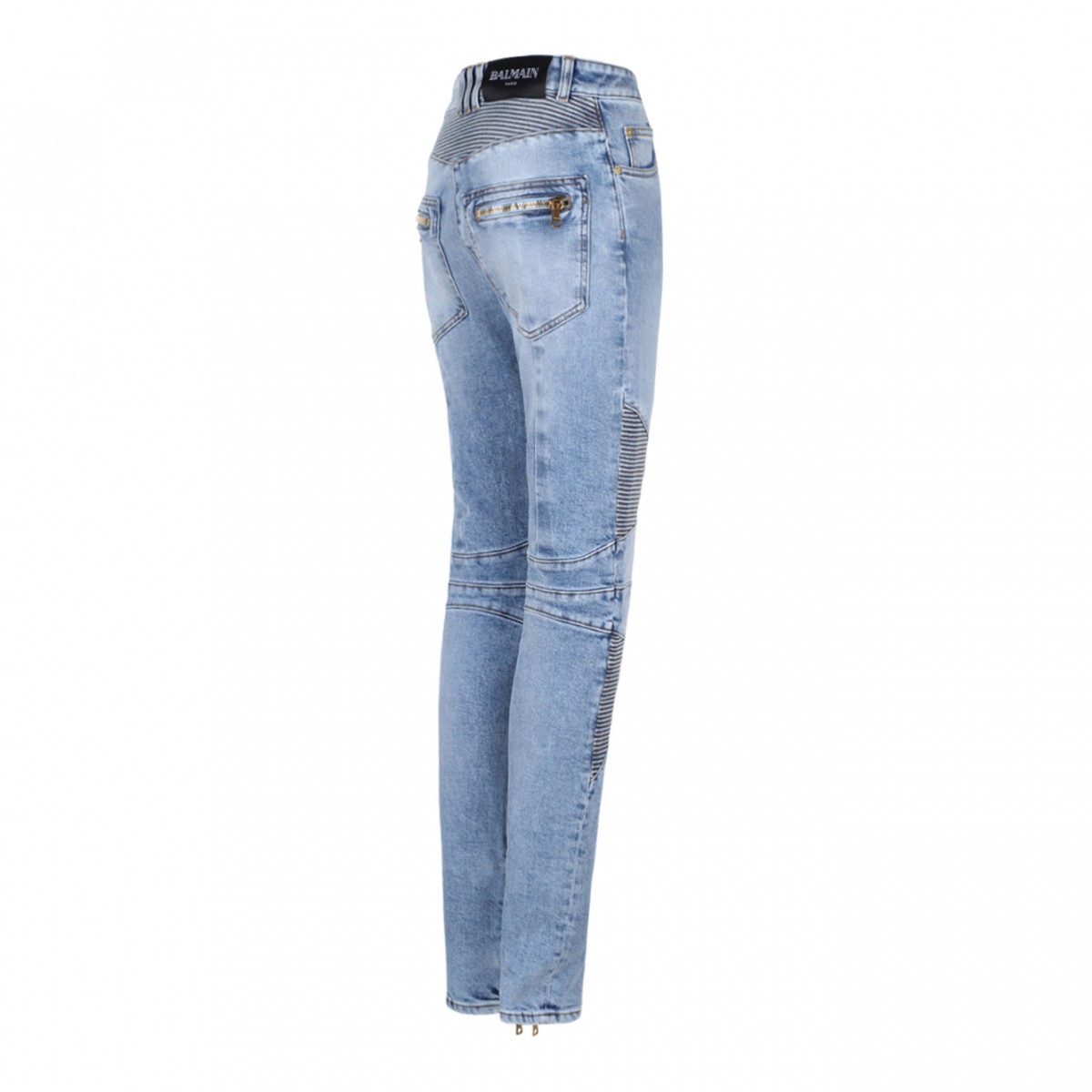 Blue Biker Jeans
