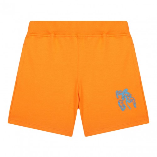 Cream and Orange Sports Set