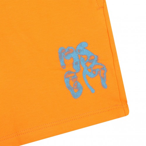 Cream and Orange Sports Set