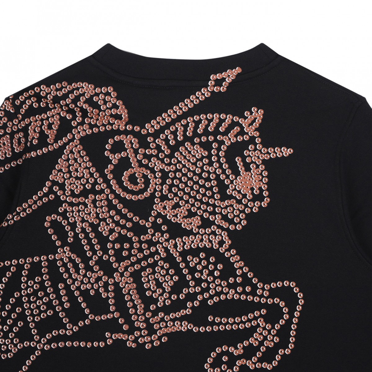 Black Logo Print Sweatshirt