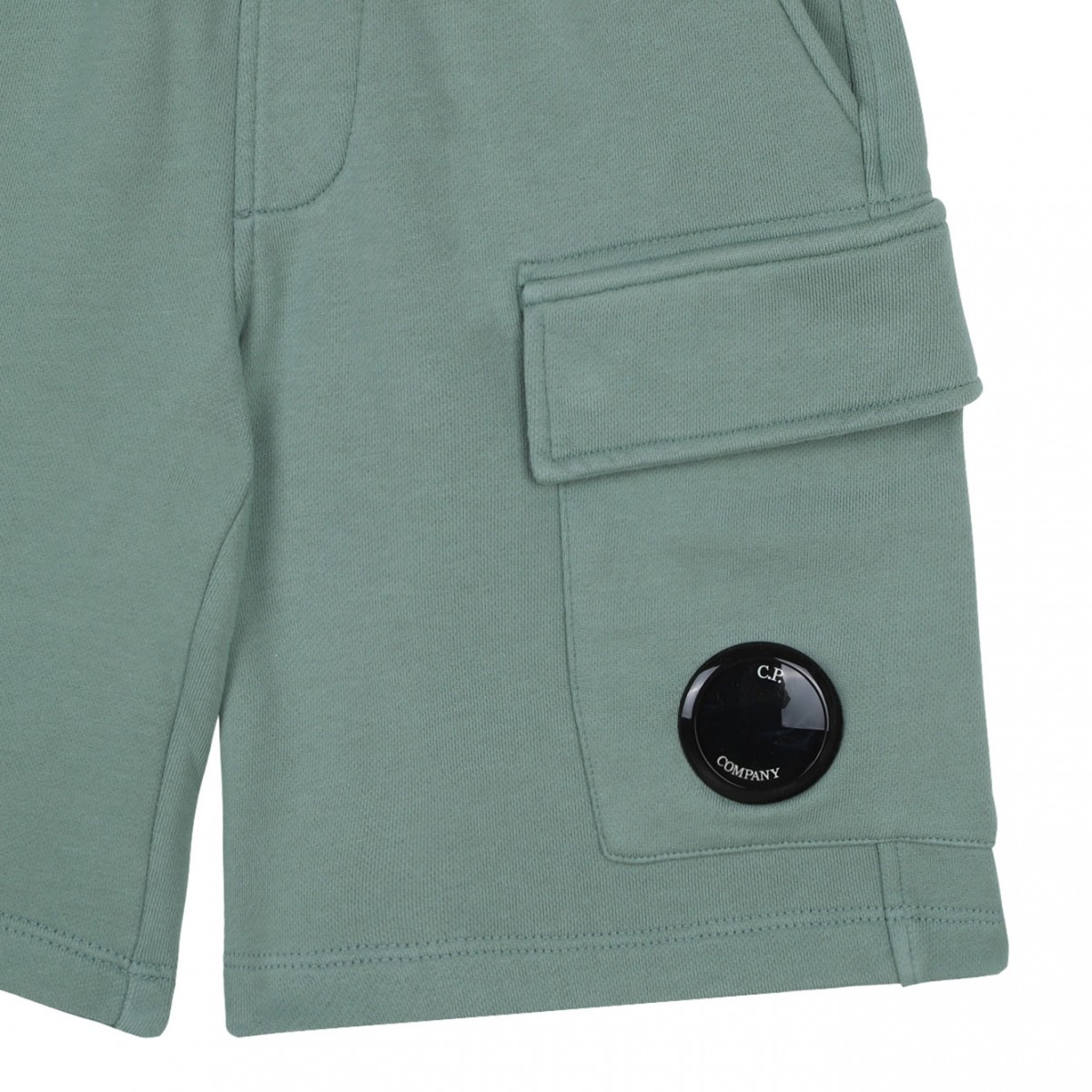 Light Green Track Shorts