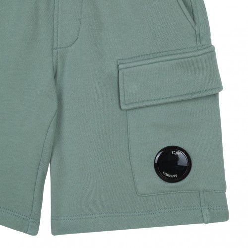 Light Green Track Shorts