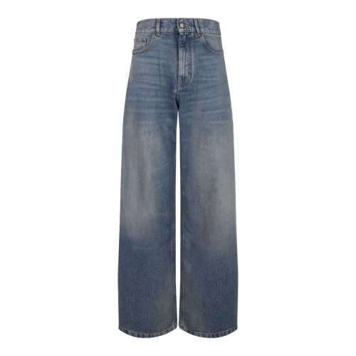 Blue Loose Fit Jeans