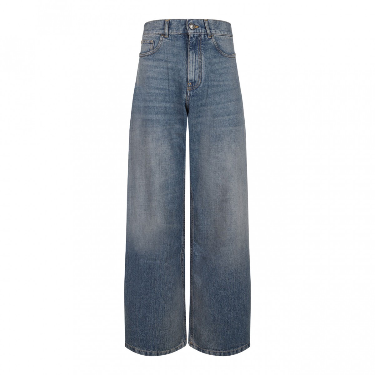 Blue Loose Fit Jeans