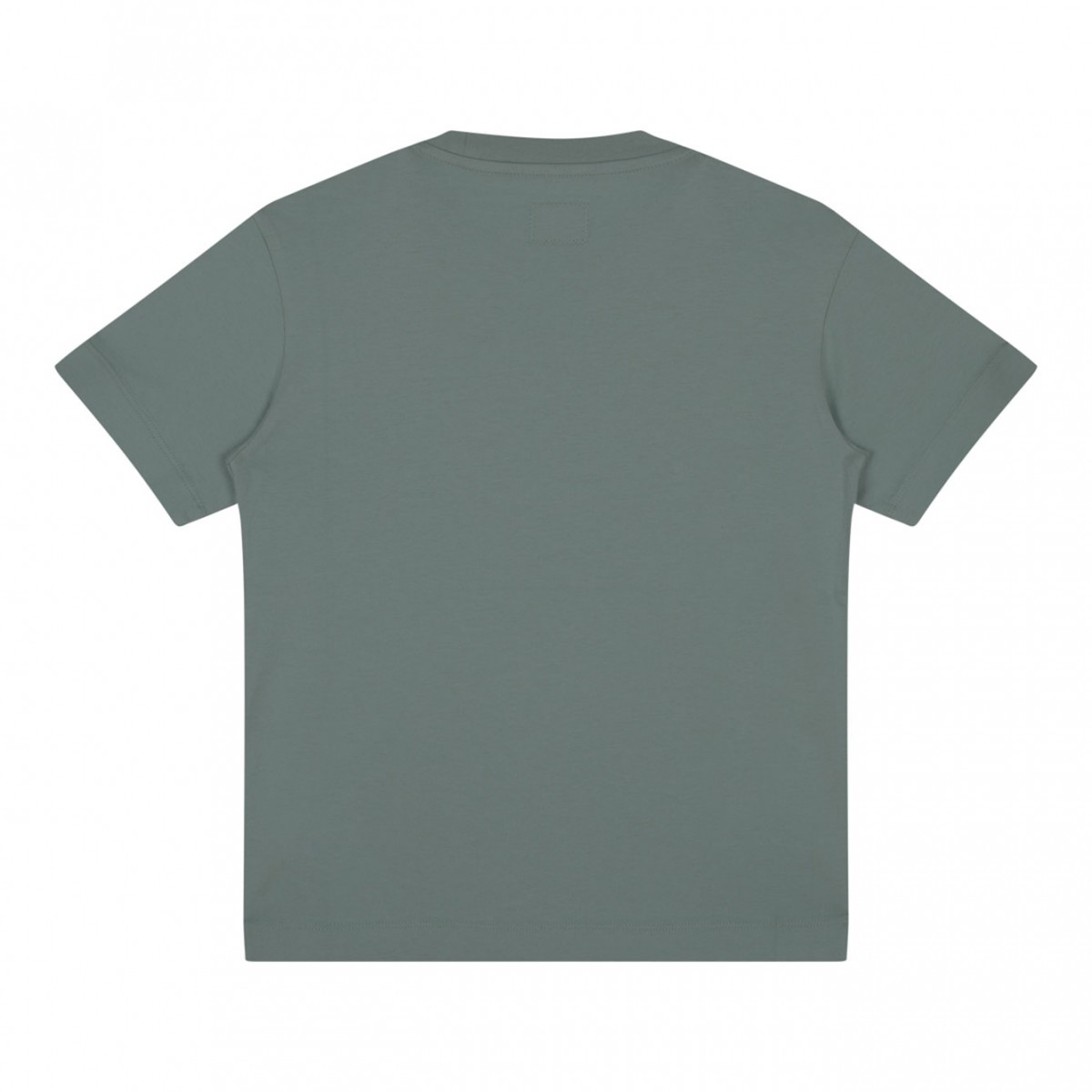 Military Green Logo Print T-Shirt