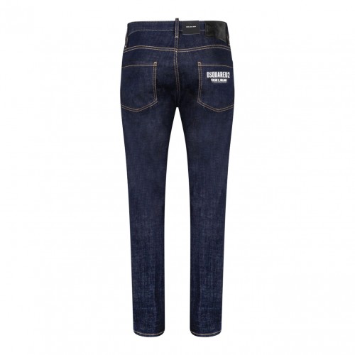 Navy Blue Slim Fit Jeans