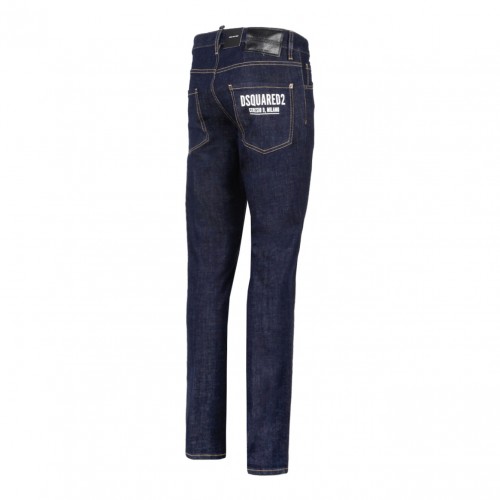 Navy Blue Slim Fit Jeans