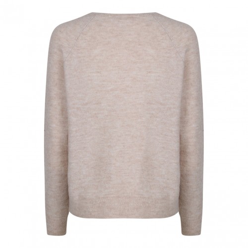 Beige Knitted Sweater