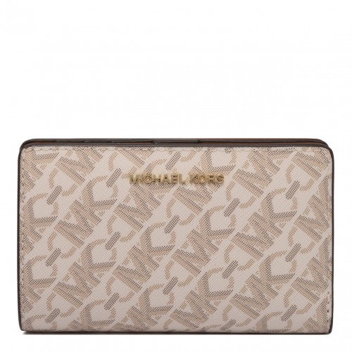 Beige Medium Empire Wallet