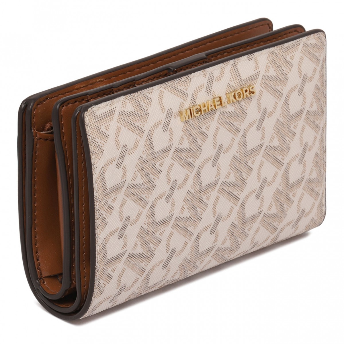 Beige Medium Empire Wallet