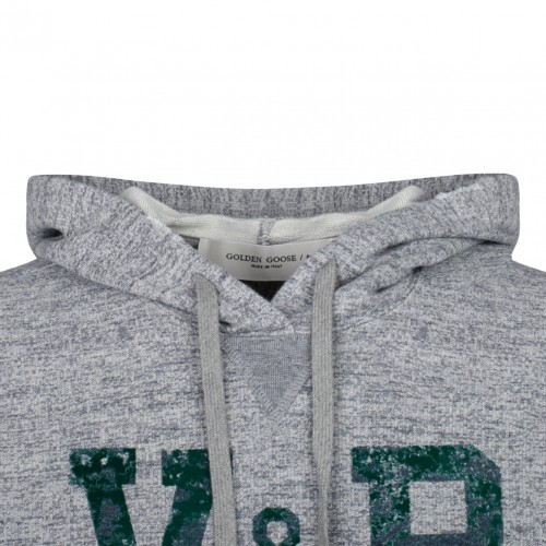 Grey Hooded Sweatshirt