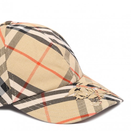 Vintage Check Baseball Cap 2
