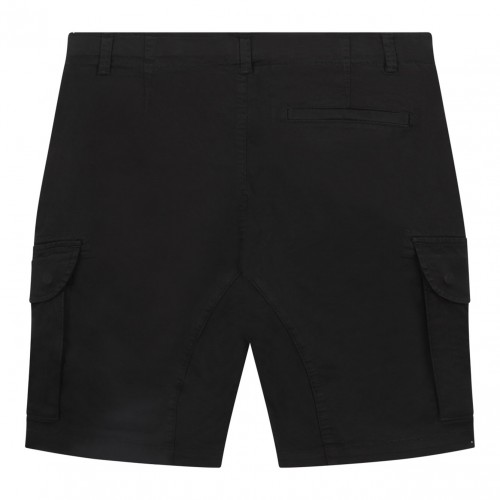 Black Cargo Shorts 2