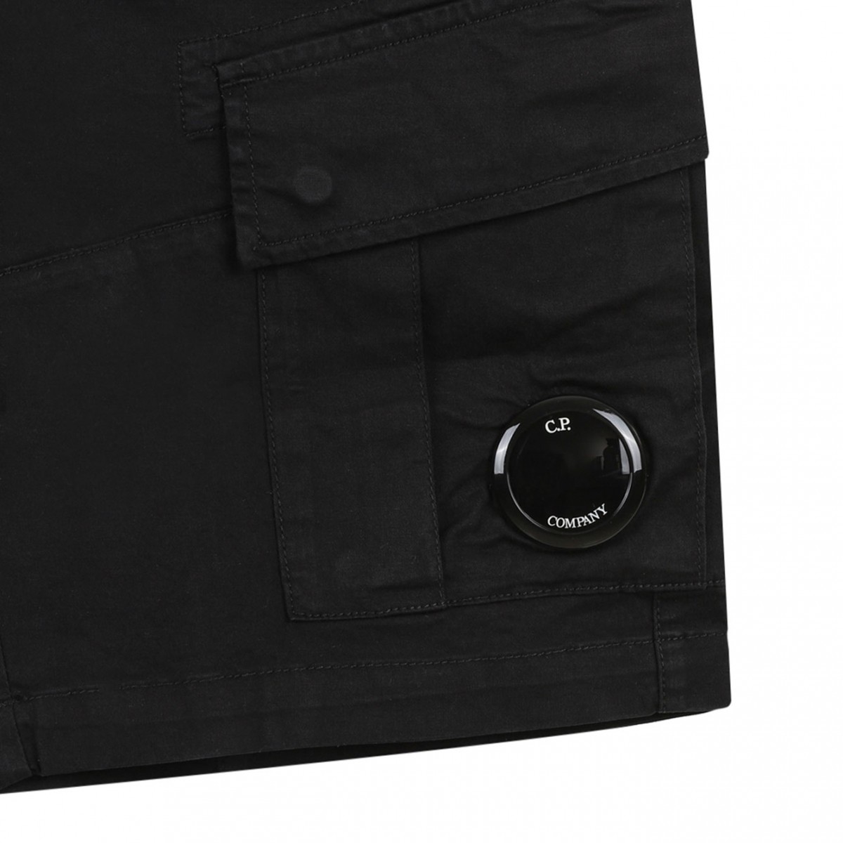 Black Cargo Shorts