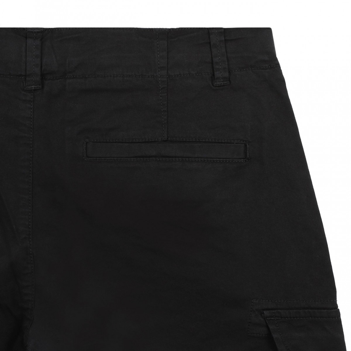 Black Cargo Shorts