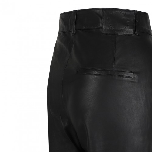 Black Leather Pants