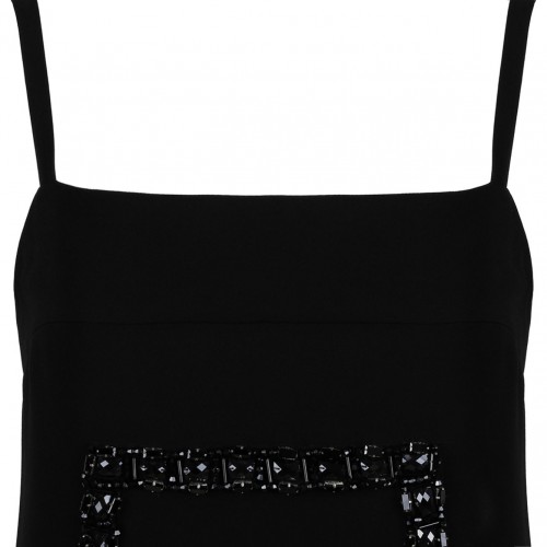 Black Crystal Minidress
