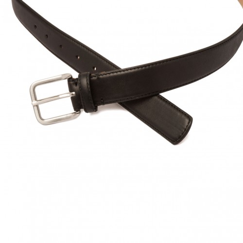 Black Leather Belt