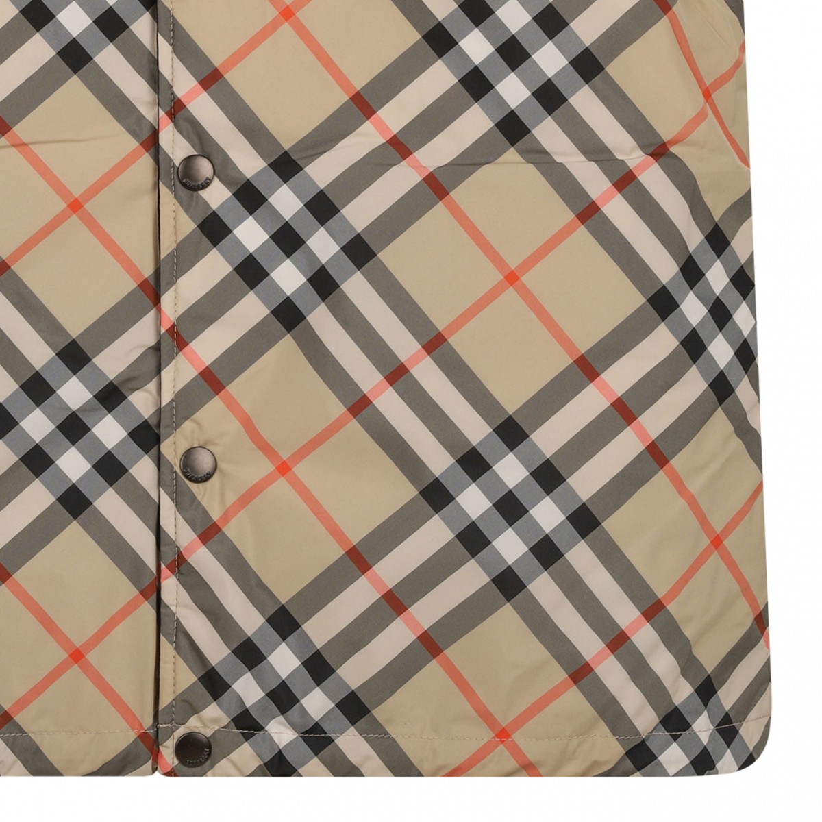 Reversible Check Print Gilet