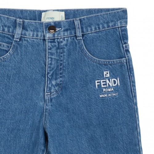 Wash Denim Trousers