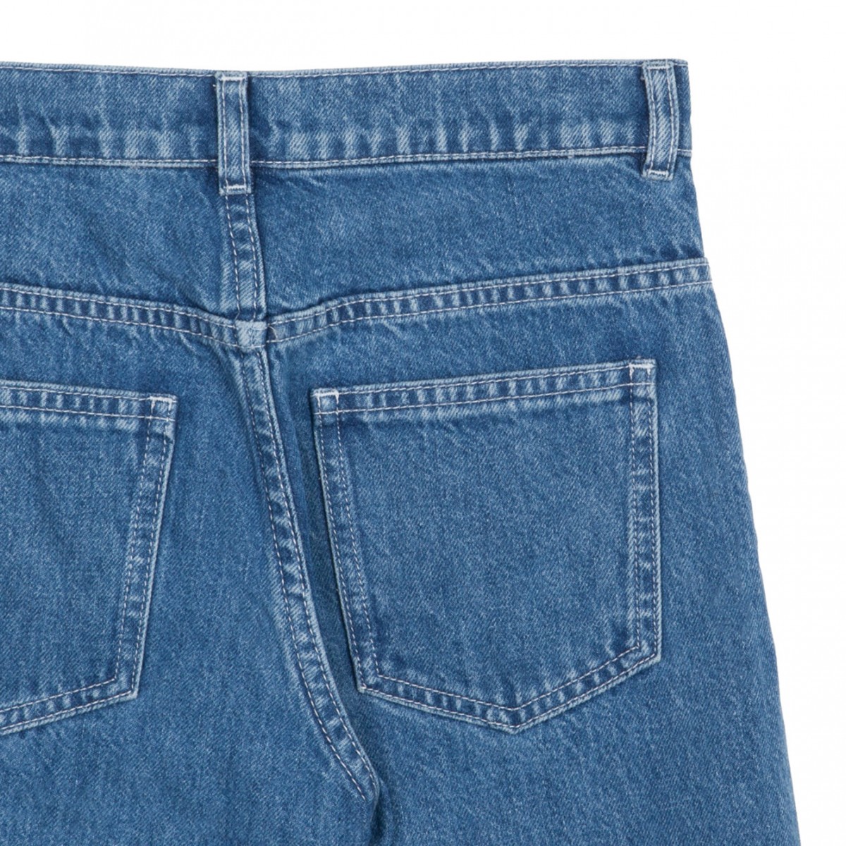 Wash Denim Trousers