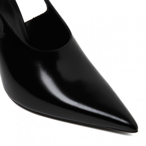 Black Show Slingbacks