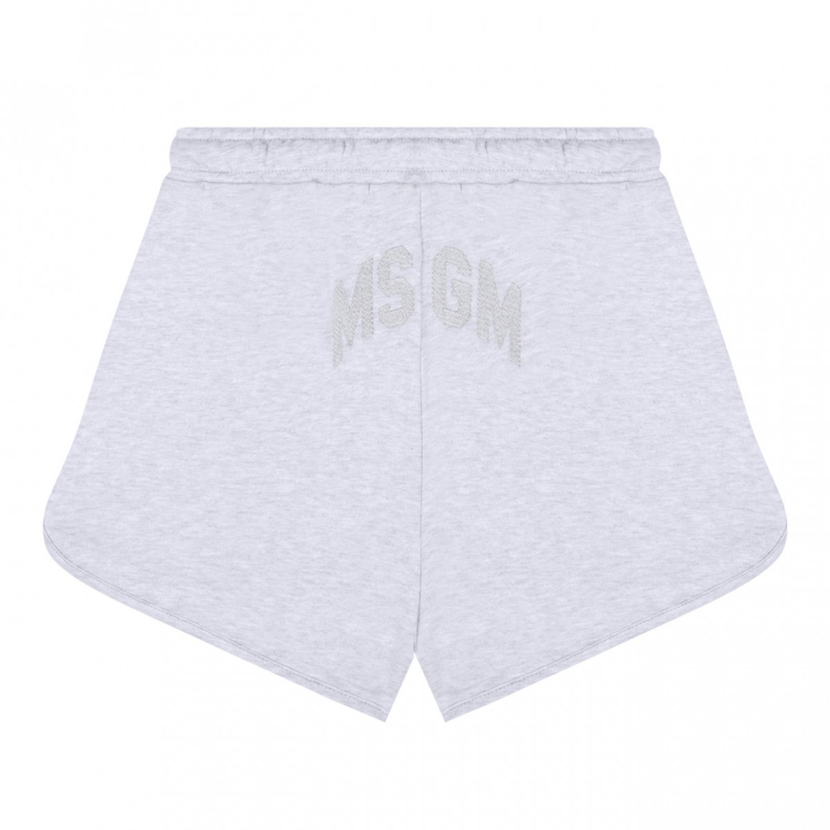 Heather Grey Studded Shorts