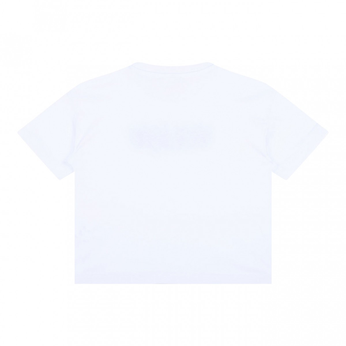 White Logo Print T-Shirt