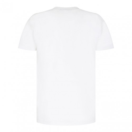 White Icon Print T-Shirt 2