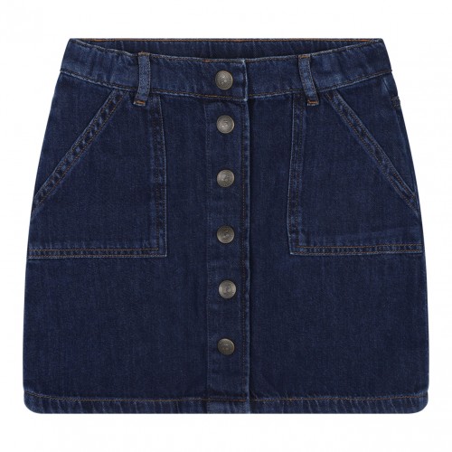 Blue Dexie Denim Skirt