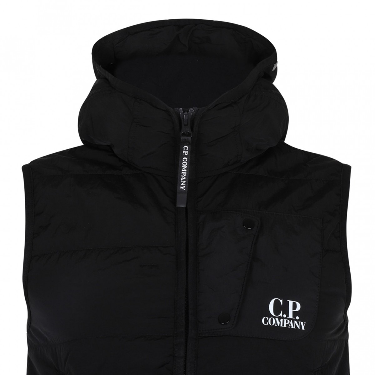 Black Padded Gilet