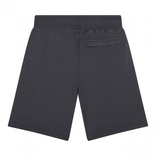 Anthracite Grey Logo Print Shorts 2