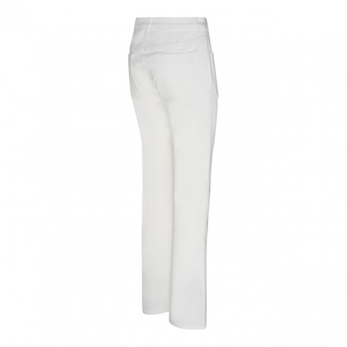 White Denim Bootcut Pants