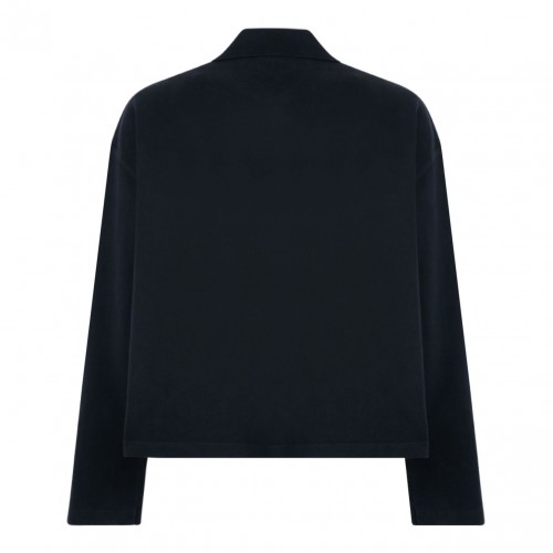 Black Long Sleeves Polo 2