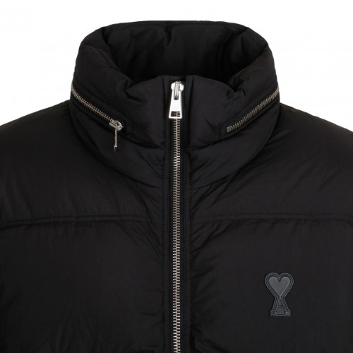 Black Down Puffer Jacket