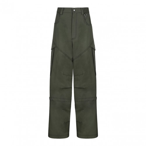 Green Cargo Trousers 2