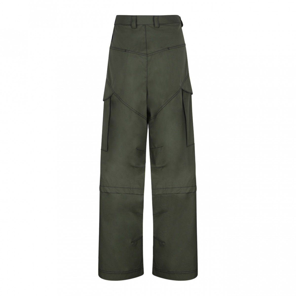Green Cargo Trousers