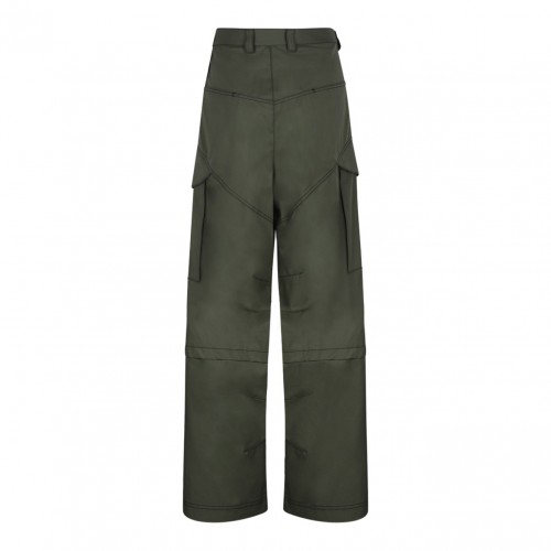 Green Cargo Trousers