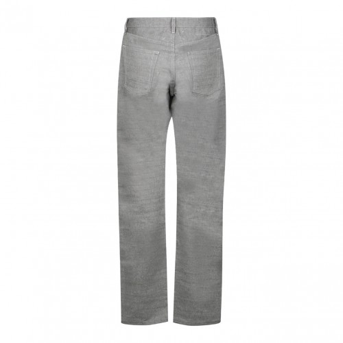 Grey Turn Up Jeans 2