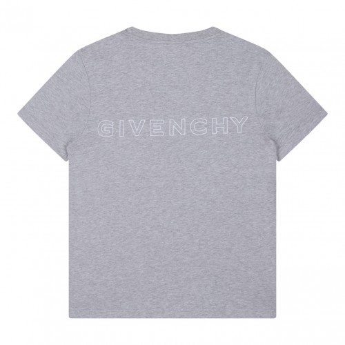 Grey 4G Plaque T-Shirt
