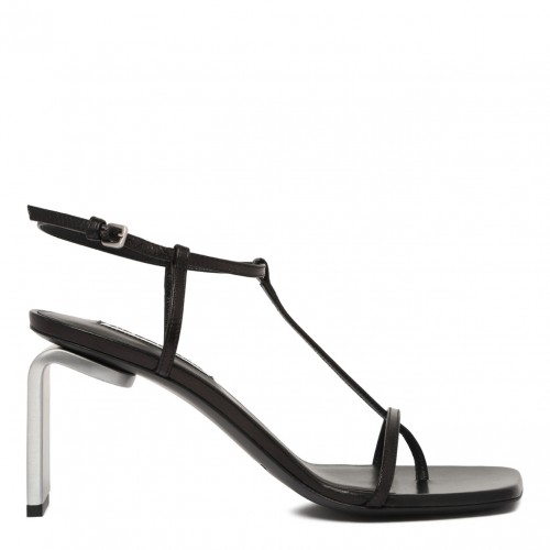 Black Leather Sandals